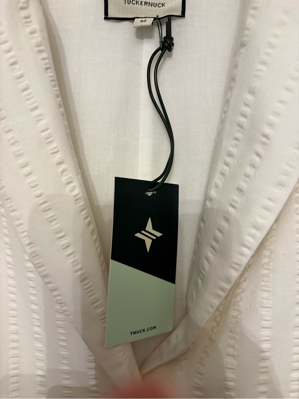 Tuckernuck Adelaide cream-white “seersucker” Dress - Picture 2 of 5